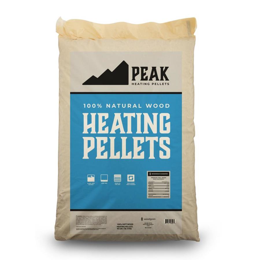 Woodgrain Millwork Peak Heating Pellets 100 Natural Wood in the Wood