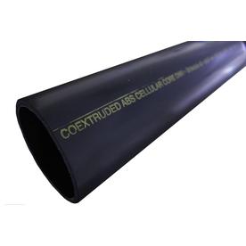 Silver-Line Plastics 4-in x 5-ft ABS DWV Pipe