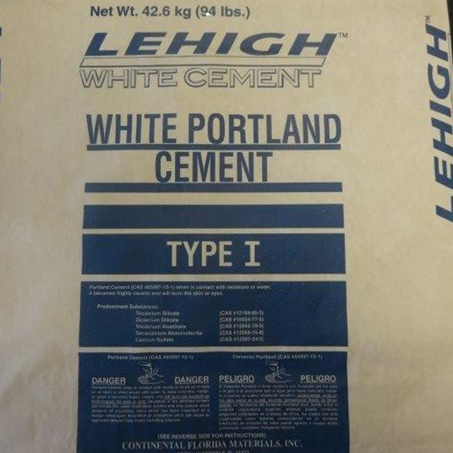 Portland Cement Color Chart