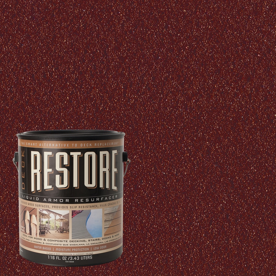 Restore 116 fl oz Brick Red Solid Exterior Stain at