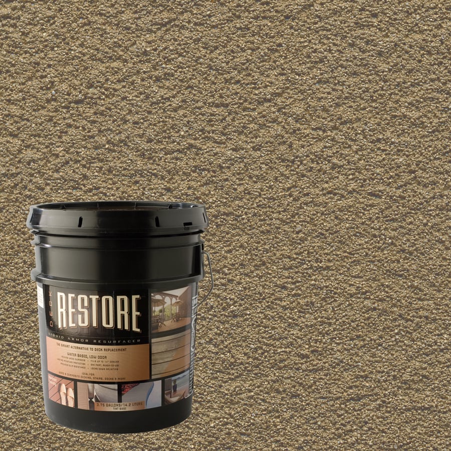 Restore 3.75-Gallon River Rock Solid Exterior Stain at Lowes.com