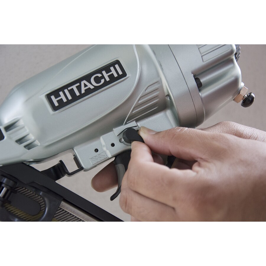 Hitachi 2.5-in 15-Gauge 30-Degree Finish Nail Gun At Lowes.com