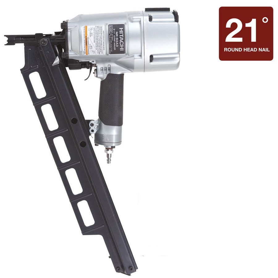 Hitachi 21Degree Pneumatic Framing Nailer in the Nailers department at