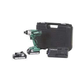 Hitachi 18-Volt Variable Speed Cordless Impact Driver (2-Batteries Included)