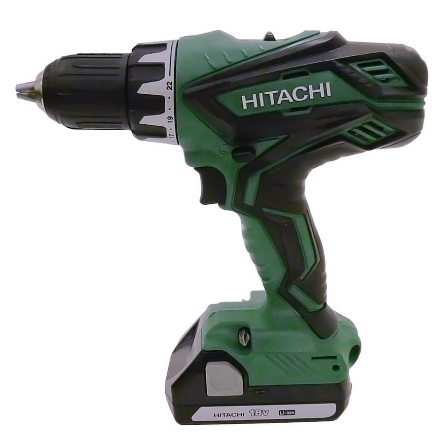 Hitachi DGL 18-Volt 1/2-in Cordless Drill (Charger Included and 2 ...