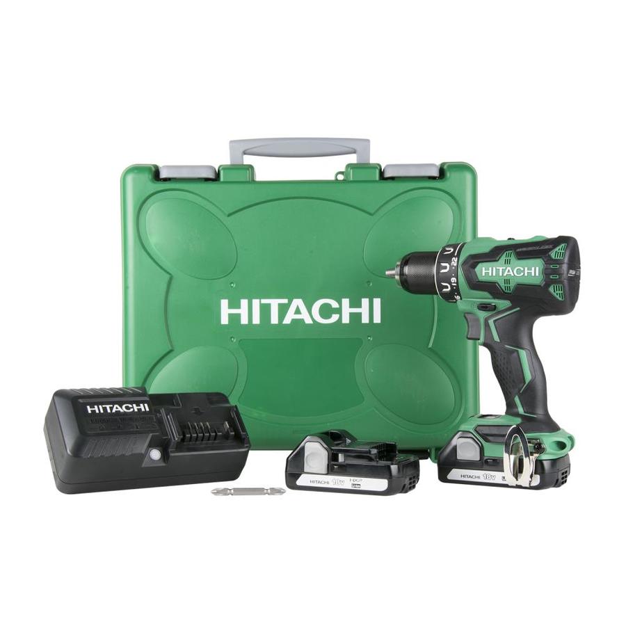 Hitachi DBFL 18-Volt 1/2-in Brushless Cordless Drill (Charger Included ...