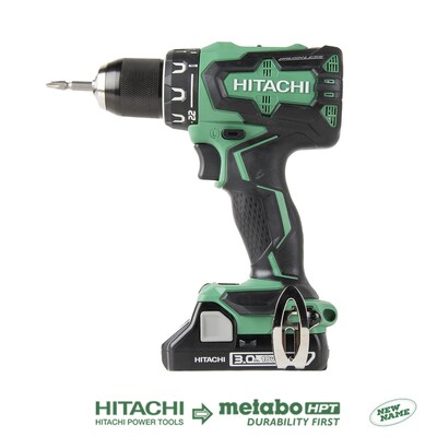 Hitachi 18-Volt 1/2-in Variable Speed Brushless Cordless Drill (1 -Battery Included and Charger Included)