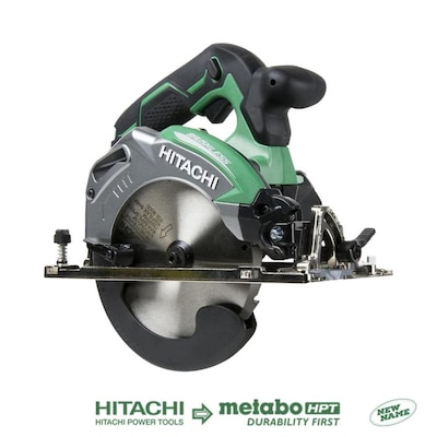 Hitachi 18-Volt 6-1/2-in Cordless Circular Saw with Brake and Nickel-plated Aluminum Shoe (Bare Tool Only)