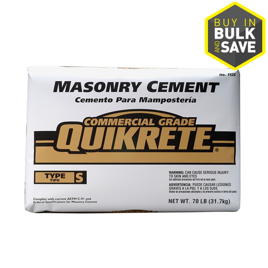Quikrete 70 Lb S Cement At Lowes Com
