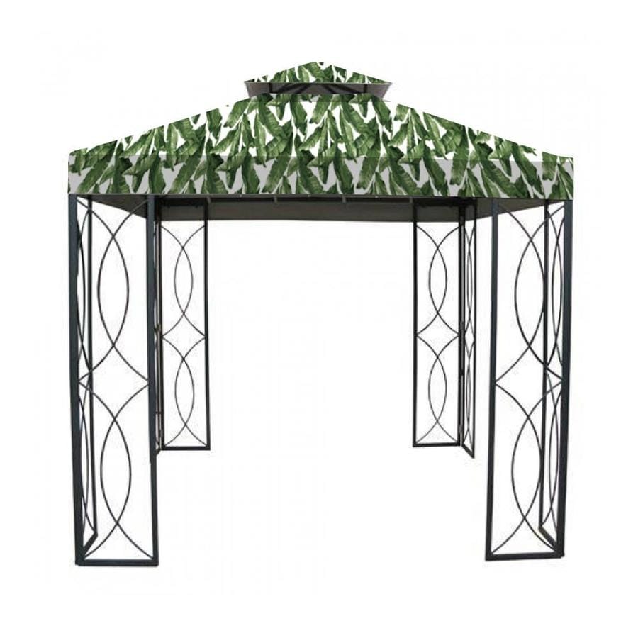 Garden Winds Replacement Canopy Top Cover For Garden Treasures 8 X