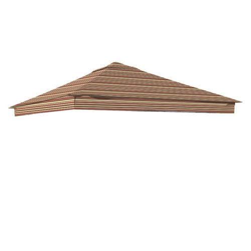 Garden Winds Replacement Canopy Top Cover for SJ109DN Gazebo 350 Stripe