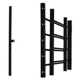 UPC 718373940143 product image for Grisham 42-in Black 4-Bar Window Safety Guard | upcitemdb.com