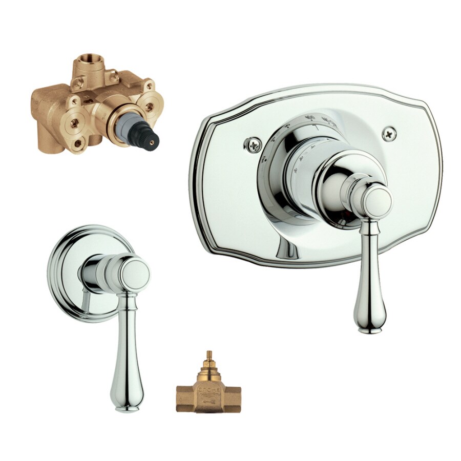 GROHE Chrome Tub/Shower Trim Kit at