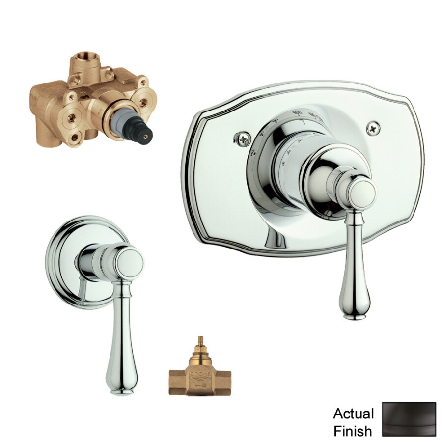 GROHE Bronze Tub/Shower Trim Kit at
