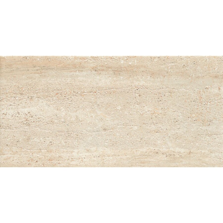 Serenissima 1038106 Travertini 3-Pack Beige Glazed Porcelain Tile
