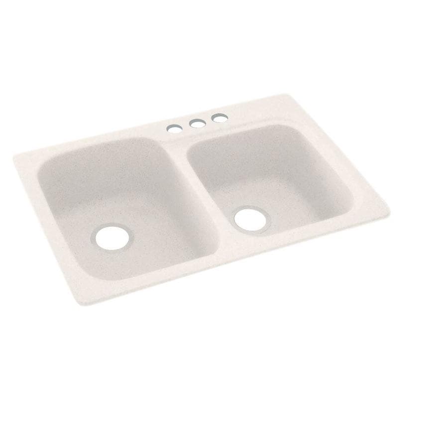 ... -Basin Composite Drop-in 3-Hole Residential Kitchen Sink at Lowes.com