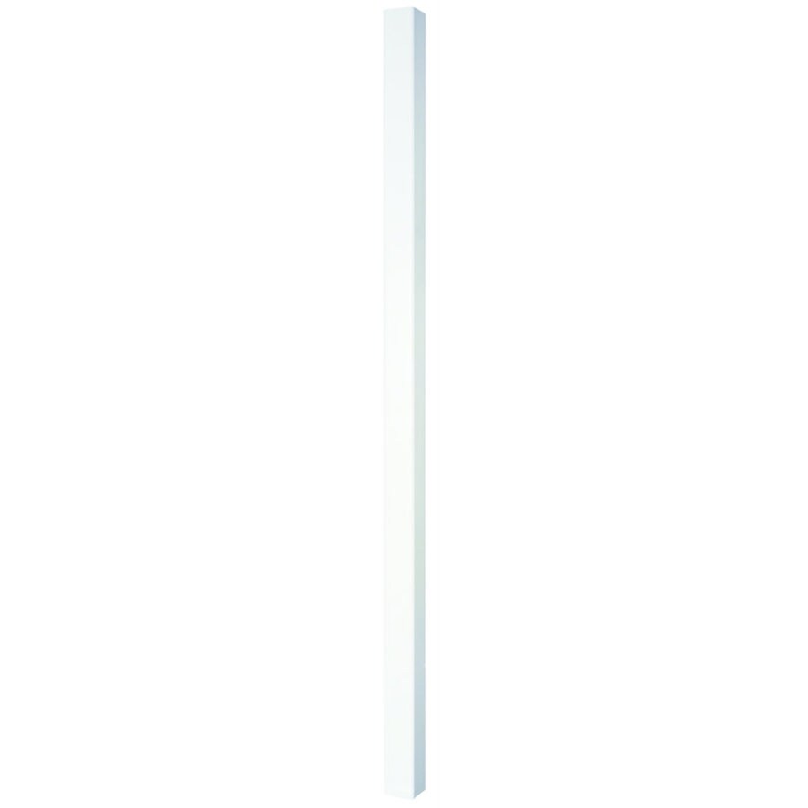 Yardcrafters P0U96 White Vinyl Fence Rails (Common: 3-in x 8-ft; Actual: 4-in x 96-in)