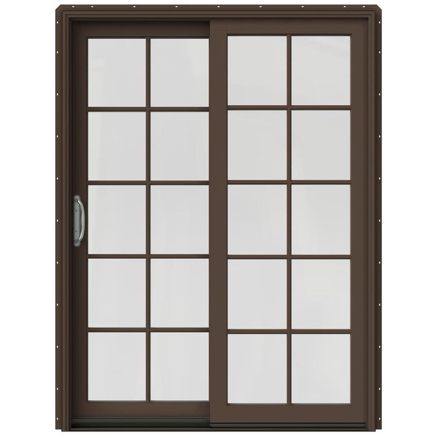 Jeld Wen 59 25 In X 79 5 Simulated Divided Light Left Hand Jeld Wen 59 25 In X 79 5 Simulated Divided Light Left Hand
