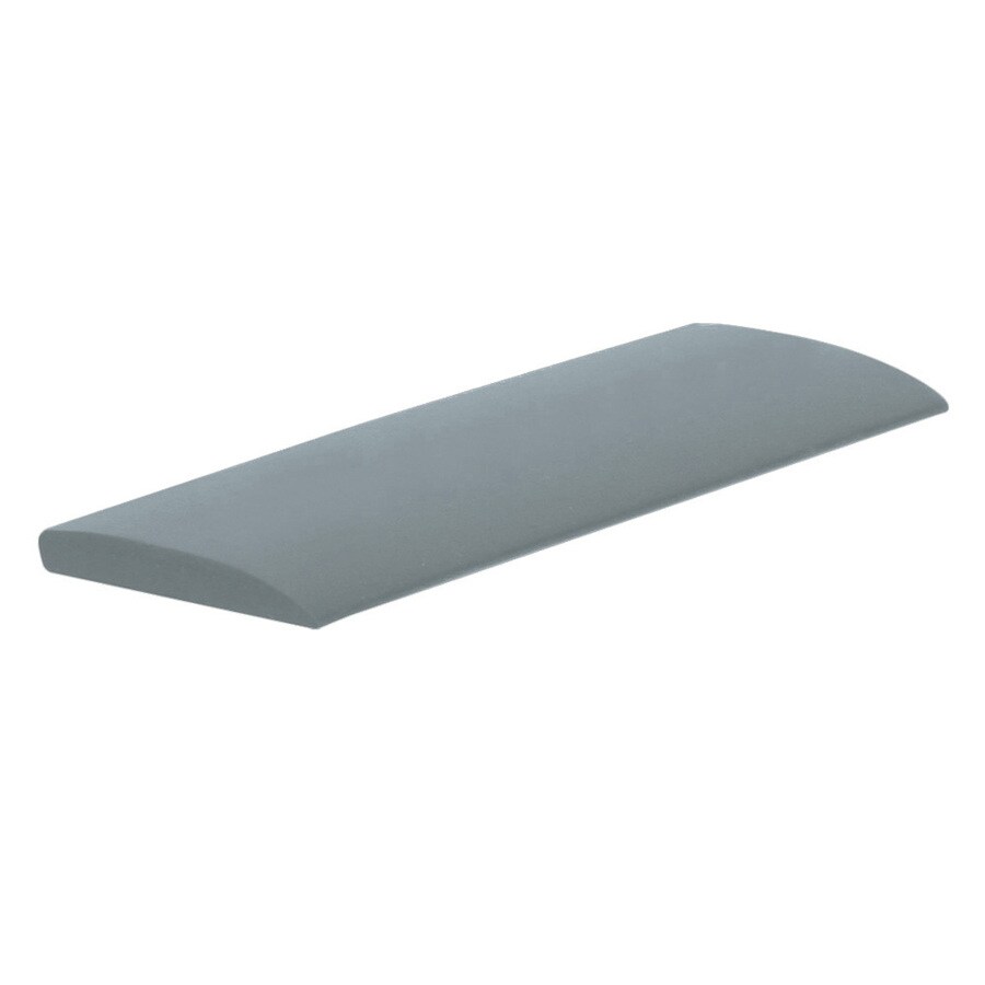 FLEXCO BF177V1P014 Reducer 10-Pack 1.5-in x 144-in Medium Gray Vinyl Reducers Floor Transition Strips