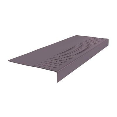 Flexco 550 Series Rubber Stair Tread 48 In Charcoal Rubber Stair