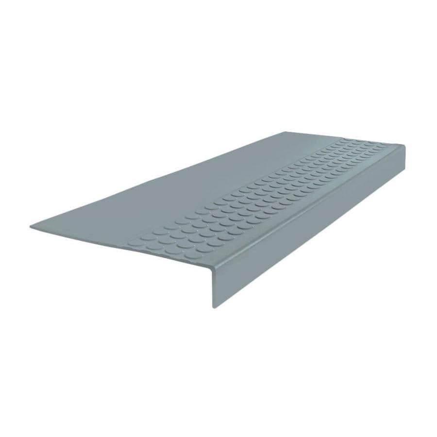 FLEXCO Medium Gray #550-60" Rubber Heavy Duty Radial Stair Tread at Lowes.com