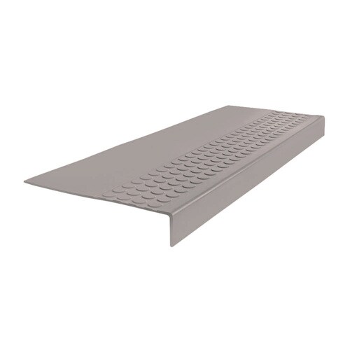 FLEXCO #500 Series Rubber Extra Heavy Duty Stair Tread 60-in Pebble ...