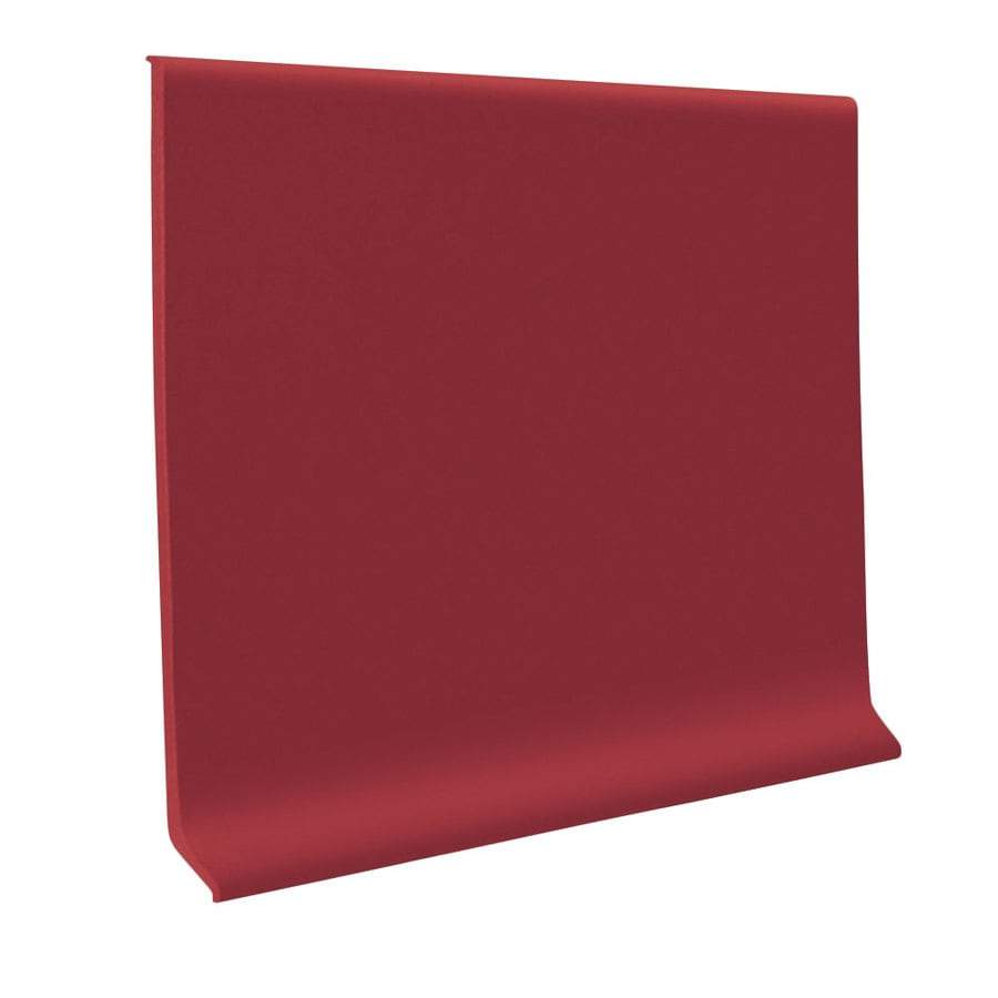 FLEXCO 30Pack 4in W x 4ft L Berry Flexco Vinyl Wall Base RBR at