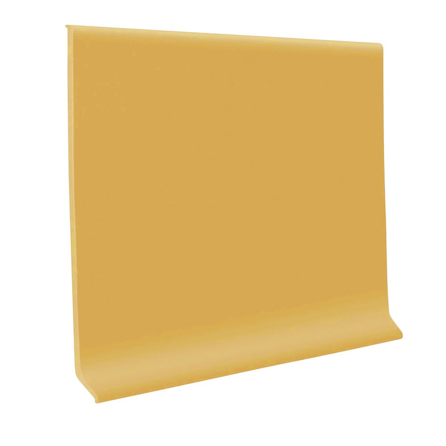 FLEXCO 30Pack 4in W x 4ft L Sunflower Flexco Vinyl Wall Base at