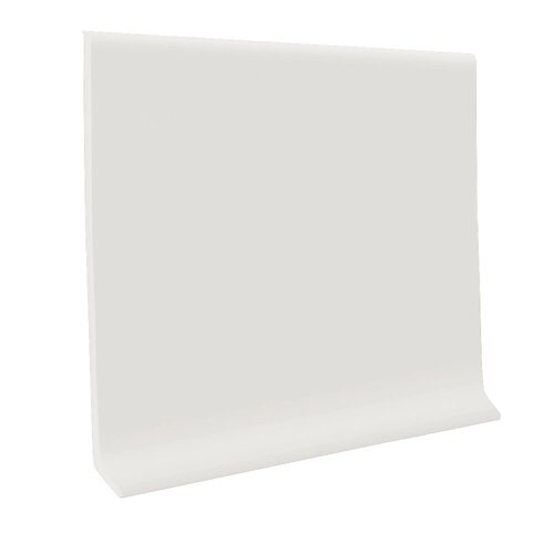 Flexco 30Pack 2.5in W x 4ft L True White Vinyl Wall Base in the Wall