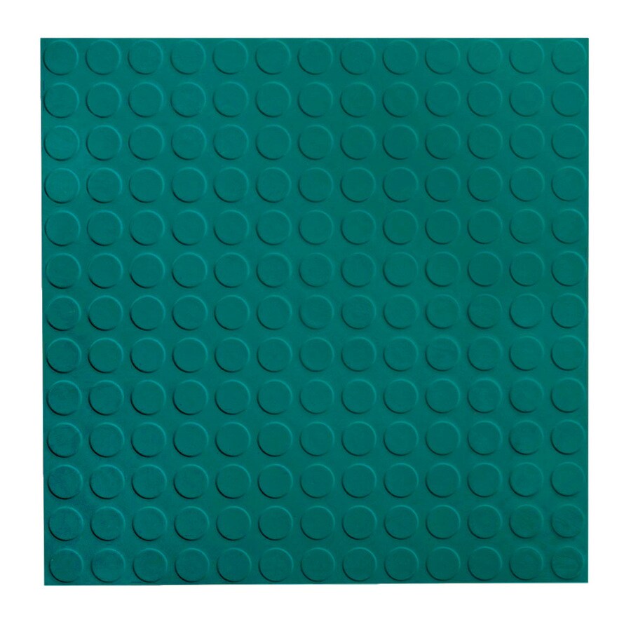 Flexco Rgt Rubber Floor Tile 18 In X 18 In Polo Green Rubber Tile