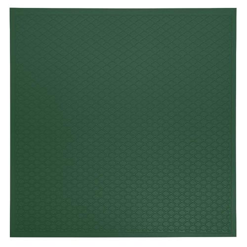 FLEXCO Rubber Tile 24in x 24in Polo Green Glue (Adhesive) Vinyl Tile