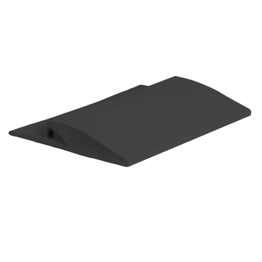 FLEXCO Edge Guard 1.3125in x 144in Black Dahlia Vinyl Reducers Floor