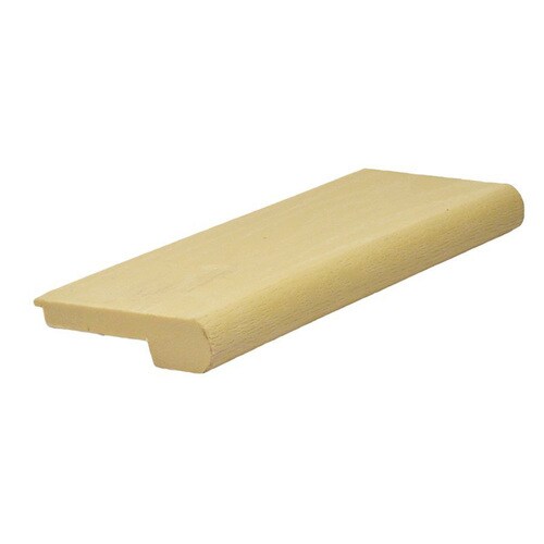 FLEXCO Stair Nose 2.12in x 144in Natural Unfinished Stair Nosing in