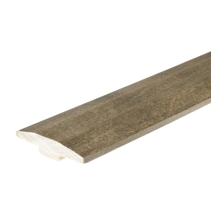 Flexco 2in x 78in Uptown Solid Wood Floor TMoulding in the Floor