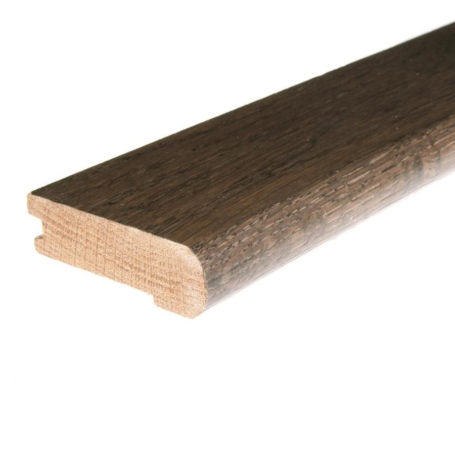 FLEXCO Solid Wood Stair Nose 2.75-in x 78-in Nutmeg Prefinished Birch Stair Nosing