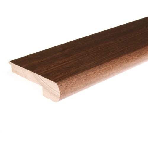 4 2.75-in x 78-in Dark Amber//chestnut Acac Stair Nose Floor Moulding Smooth