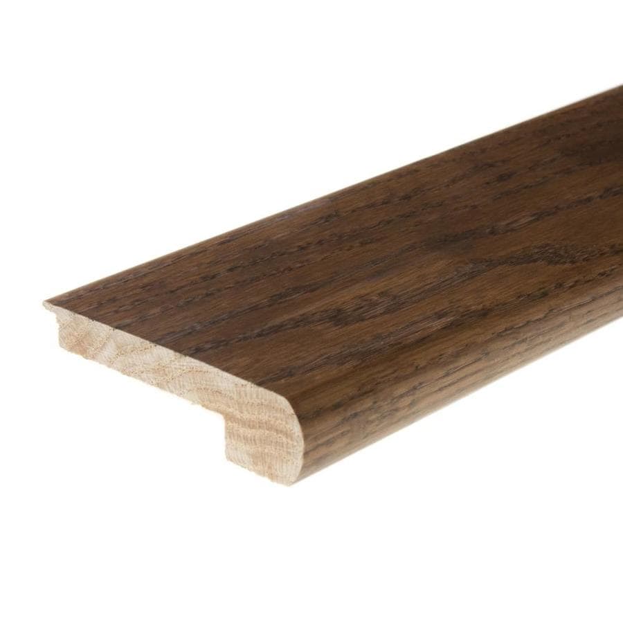 FLEXCO 2.75in x 78in Ginger Hickory Stair Nose Floor Moulding at