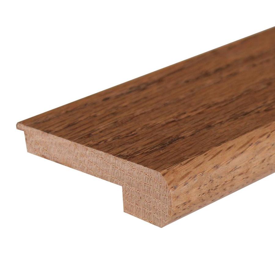 Flexco Solid Wood Stair Nose 2 75 In X 78 In Cask Prefinished White Oak Stair Nosing In The Stair Nosing Department At Lowes Com