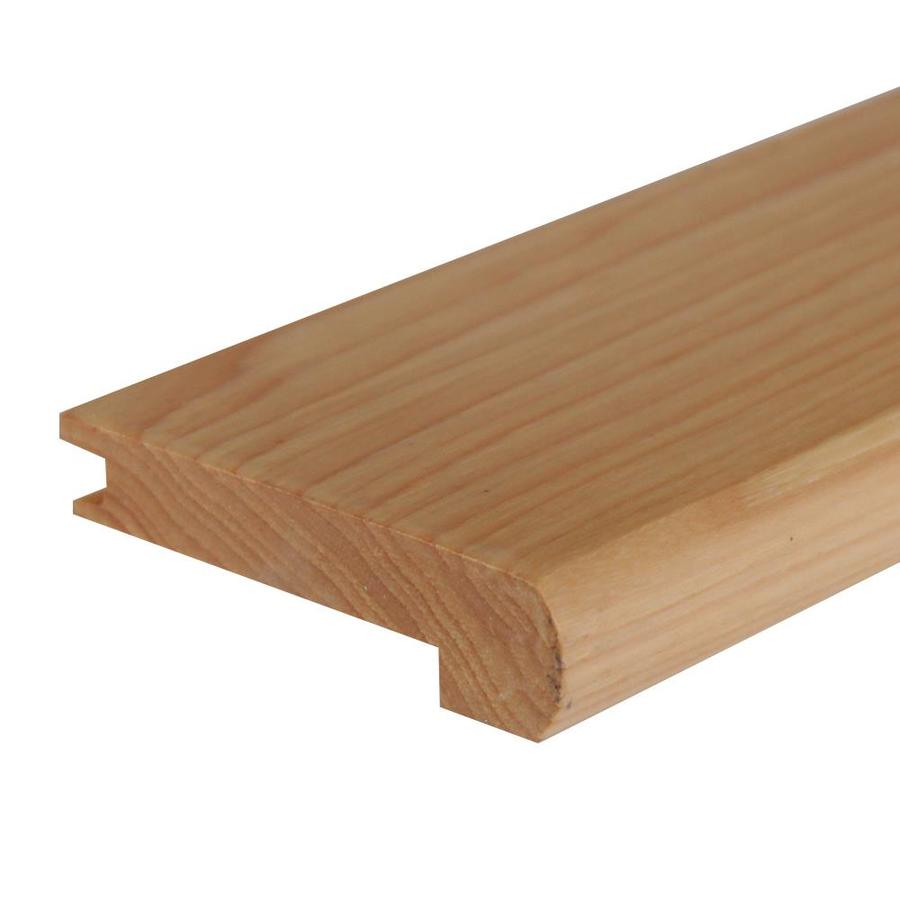 Flexco Solid Wood Stair Nose 2.75in x 78in Natural Prefinished