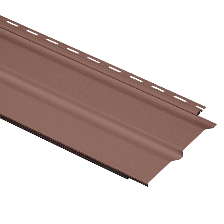 Durabuilt 9-3/8-in x 12-ft 6-in Sedona Red Dutch Lap Vinyl Siding