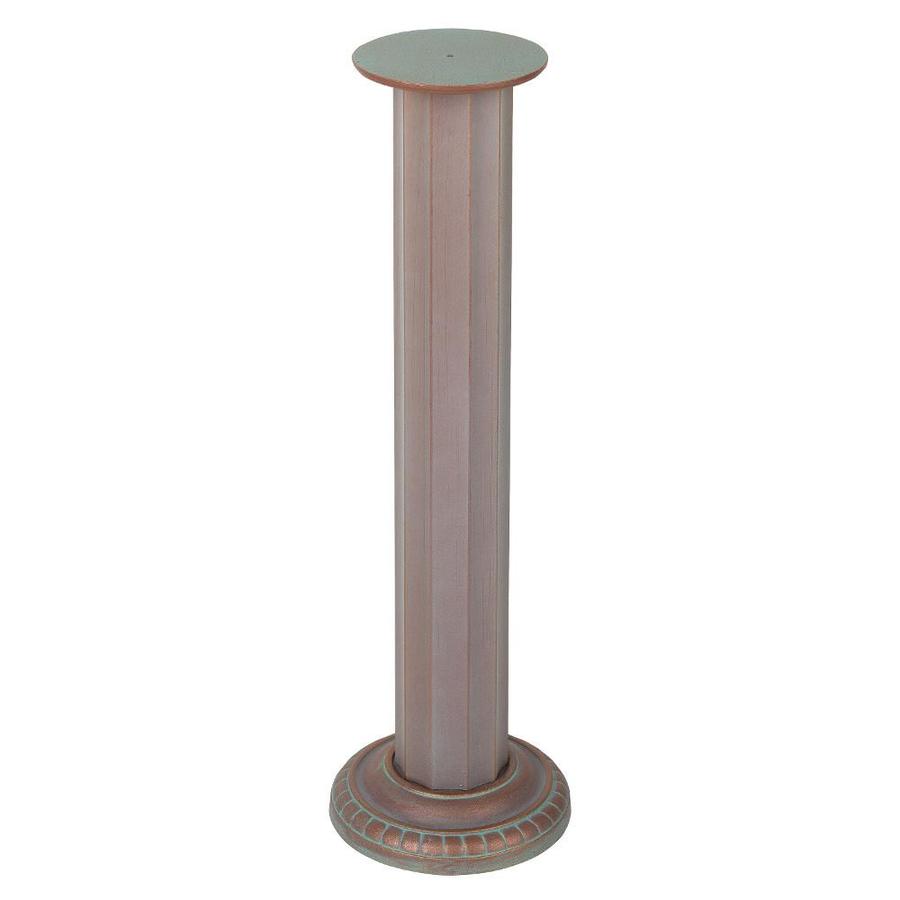 Whitehall 8-in dia x 26-in H Copper Verdi Sundial