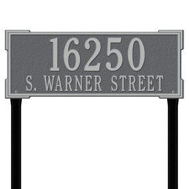 Address Plaque Outdoor Plaques At Lowes.com