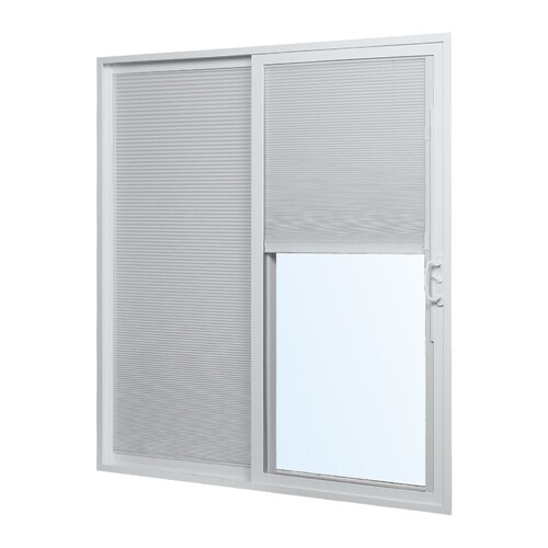 Reliabilt Blinds Between The Glass White Vinyl Right Hand Double