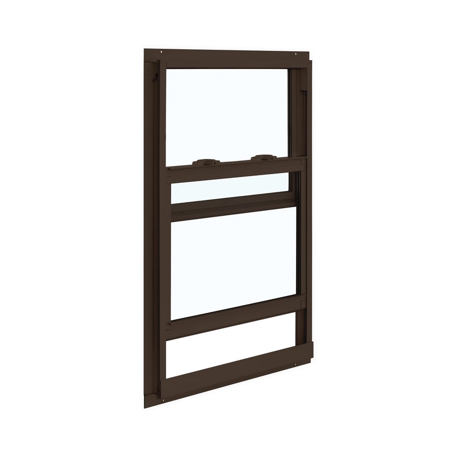 Reliabilt 85 Aluminum New Construction Bronze Exterior Single Hung