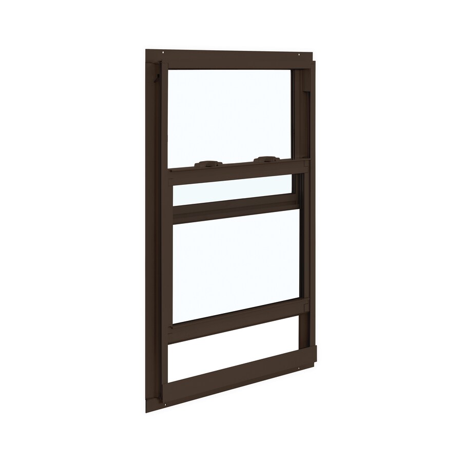 Reliabilt 85 Aluminum New Construction Bronze Exterior Single Hung