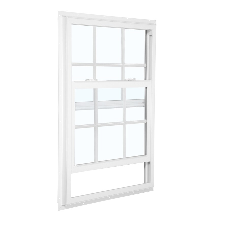 ReliaBilt 105 Series 35.5-in x 53.5-in Vinyl New Construction White ...