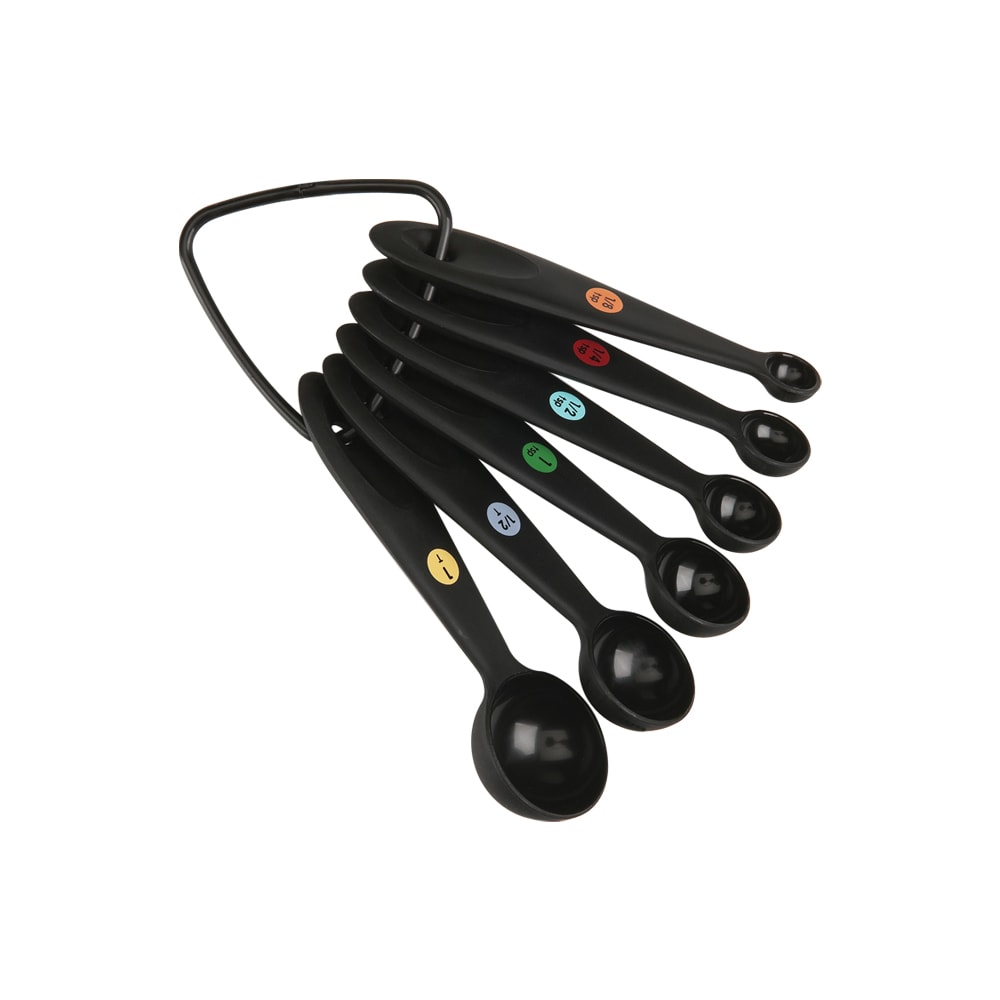 OXO GOOD GRIPSÂ® 6pc Soft Handled Measuring Spoon Set - Black at