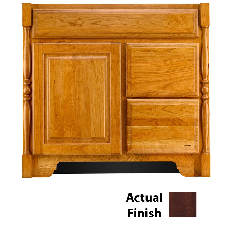 KraftMaid Kaffe Bathroom Vanity (Common: 42-in x 18-in ...