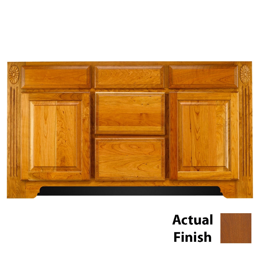 KraftMaid Autumn Blush Bathroom Vanity 60in x 18in; Actual