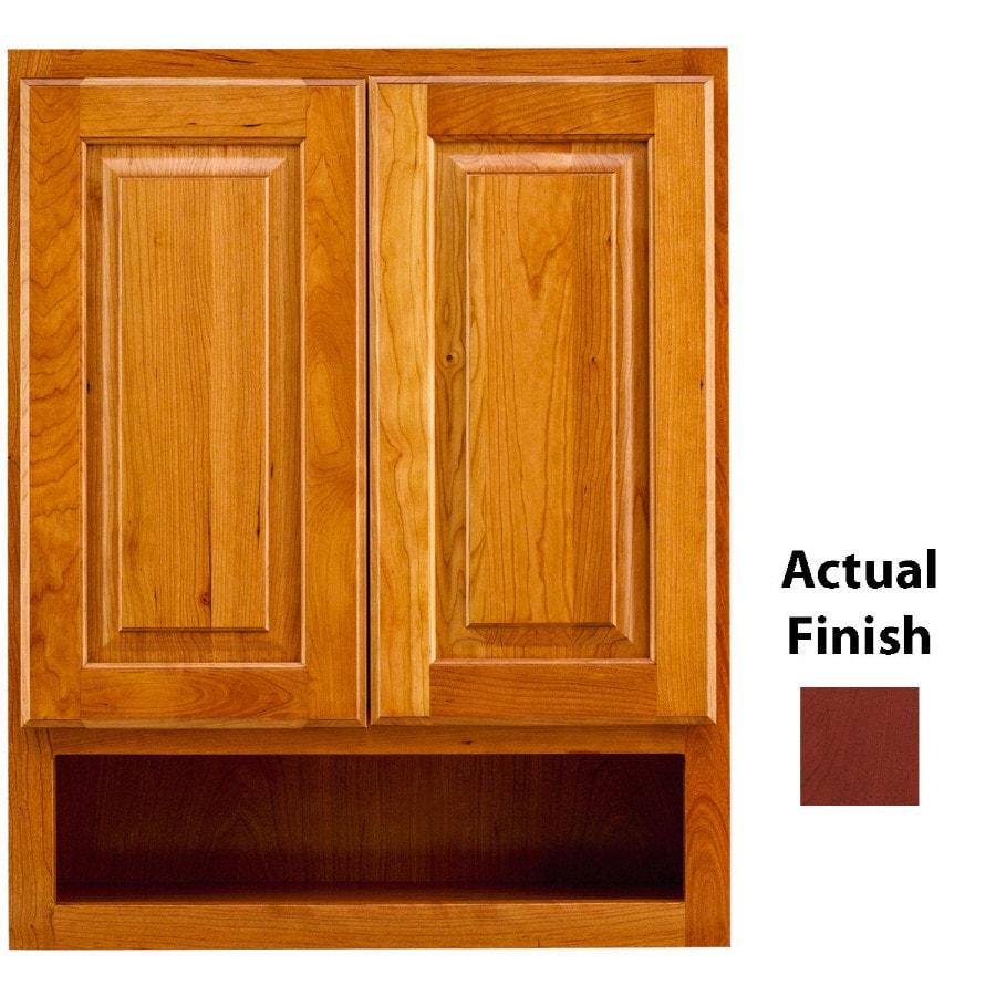 Kraftmaid 24 In W X 30 H 7 D Cabernet Bathroom Wall Cabernet Bathroom Wall Cabinet Product Image 1 Kraftmaid 24 In W X 30 H 7 D